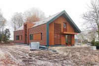 modern houten villa - Eshuis Architecten