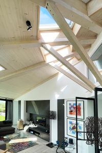 moderne houtbouw villa Eshuis Architect